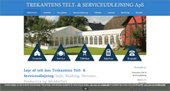 Desktop Screenshot of lejtelt.dk