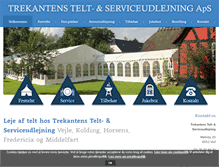 Tablet Screenshot of lejtelt.dk